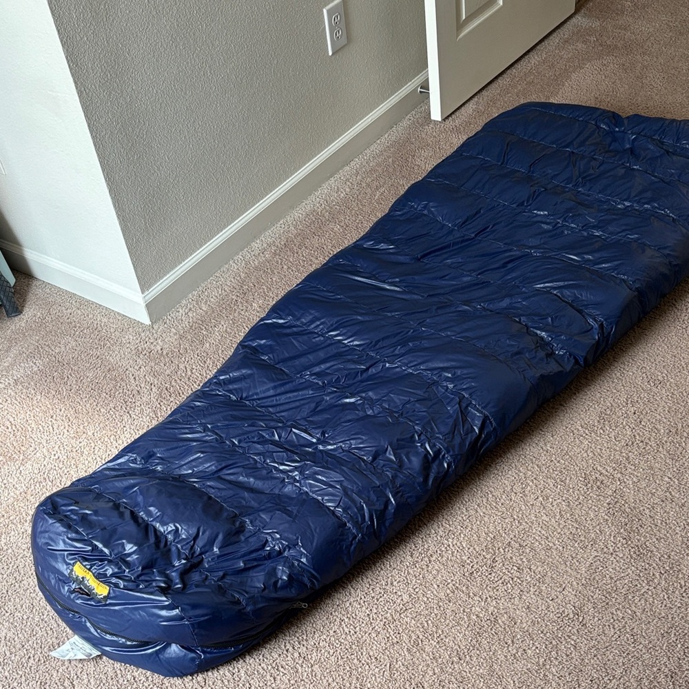 Western Mountaineering Ponderosa MF 15 Degree Down Sleeping Bag
